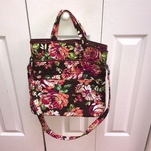 Vera Bradley English Rose Convertible Tote